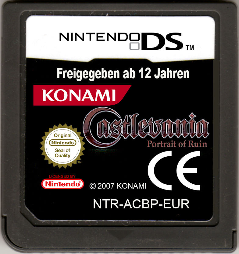 Лицензионный картридж Castlevania Portrait of Ruin для Nintendo DS
